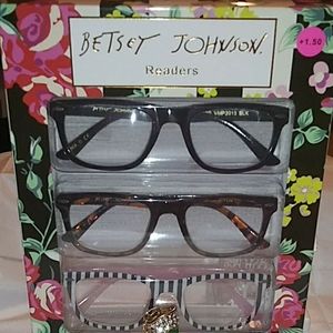 Betsey Johnson Readers Plus BJ Necklace